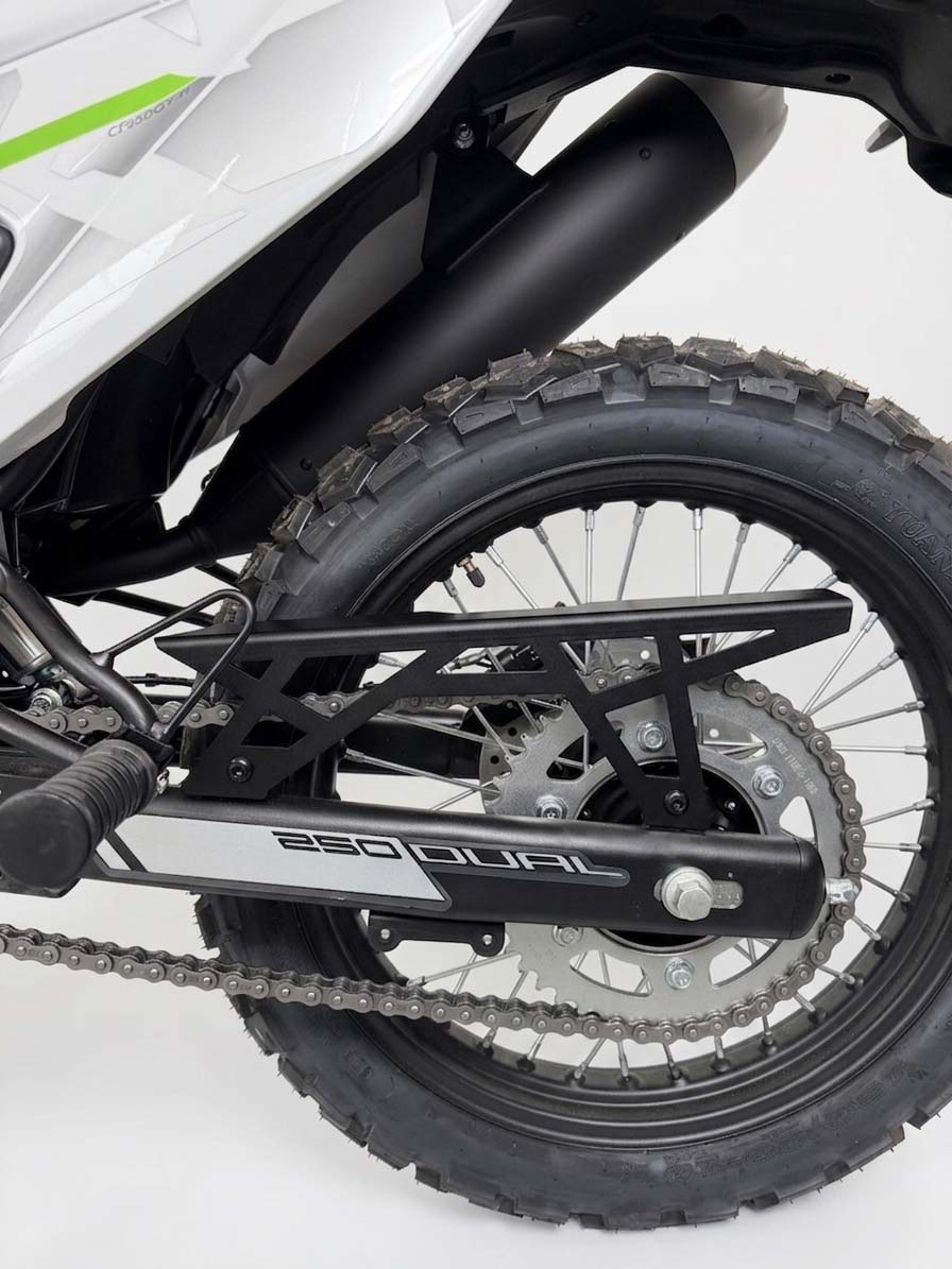 CF MOTO 250 DUAL Aluminum Chain Guard